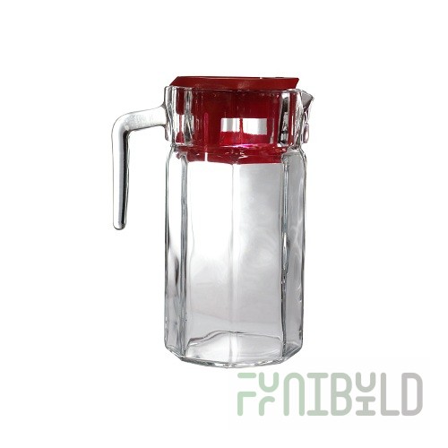 Jug 1.2 l d=95 h=225 in KOSEM art.43414/43414 S, in pack 6 pcs. (without packaging)