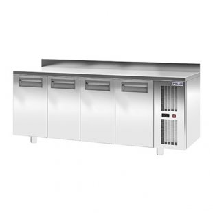 Medium temperature table, V=600l, TM4GN-GC Grande Cubico(-2...+10, 2060x705x850/910mm, 4 doors)