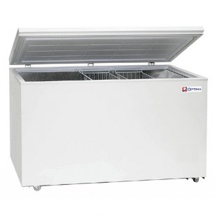 Chest freezer OPTIMA 550 B (1500x814x690mm, 2 baskets, -18°...-24°, with a blind lid)