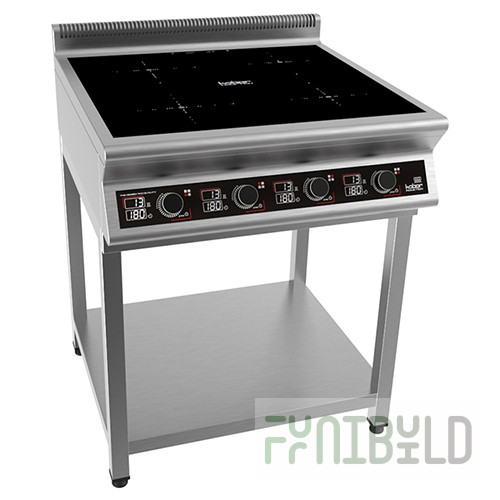 Induction cooker 4 burners 700 series Kobor I7-4S (700x700x870)