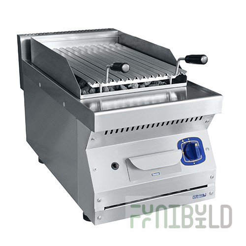 Lava gas grill GLK-40N tabletop stainless steel (750x400x515 in, 8.5 kW)