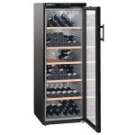 Wine cabinet LIEBHERR WKb 4212 (600x739x1650 in, 427 l, +5°C to +20°C)
