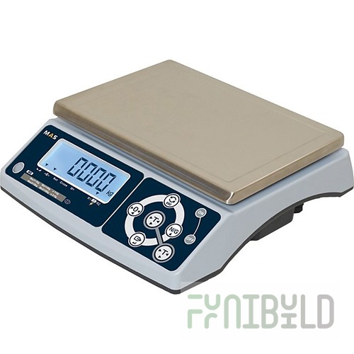 Electronic portion scales MAS MS-05 (325x345x120 in, platform 310x220 in, LCD display)