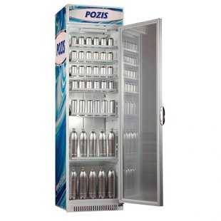 Single-chamber display refrigerator V=410l