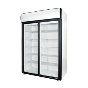 Medium-temperature cabinet V=1000 l, DM110Sd-S (SHX-1.0 compartment) (glass sliding doors) +1...+10