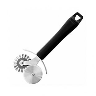 Roller knife (stainless steel) plastic double D=40, H=38, L=180mm; black, metal. art.4070923