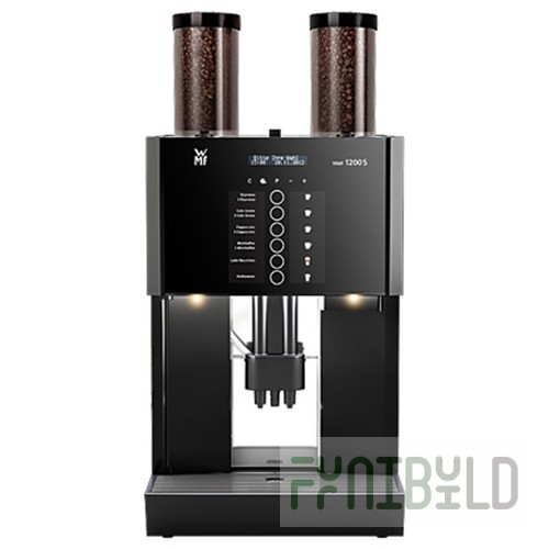 Coffee machine WMF 1200 S (2 coffee grinders) (324x682x553 in, 2.2 kW, 230 V, 100 cups/h)