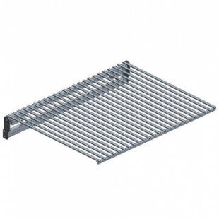 Inclined frying grate with grease collector for VEGA