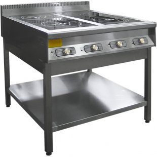 Induction cooker PEI-40-3.5-01 with stand 915x900x330x970 (990)