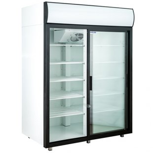 Medium-temperature cabinet V=1000 l, DM110Sd-S 2.0 (glass sliding doors) +1...+10