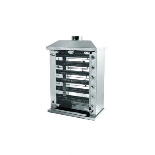 Gas spit grill F6U1G (950x430x1290 in, 220V, 21kW, weight 112kg)