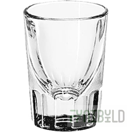 Shot glass 59ml d=50 h=62mm "Whiskey service" transparent, art.1080801, in pack.6 pcs.