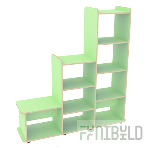Double-sided rack, 1500x400x1630 in, art. IM-4 (SALAD)