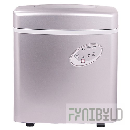 Ice maker HZB-25AA Roal (380x435x431 in, cube, 25 kg/day, flow-through, 220V)
