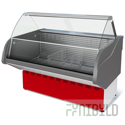 Low-temperature display case 1200x1090x1170mm