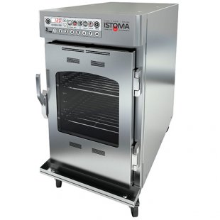 Electric low-temperature cooking oven with smoking function ISTOMA MINI (460x710x830mm, 10GN 1/1, 100l, 2.0 kW, 220V)