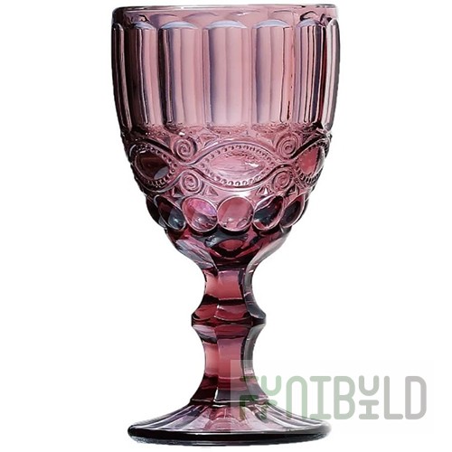 Wine glass 198 ml, art. SR01715SC-1INPURPLE, in pack. 6 pcs.