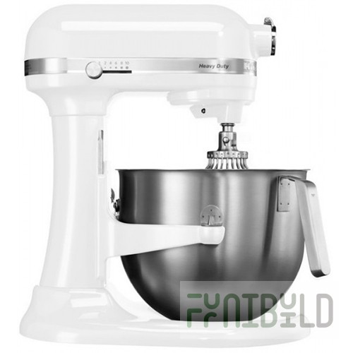Planetary mixer KitchenAid 5KSM7591XEWH (371x287x417 in, 10 speed, 6.9 l, 0.5 kW, 220V)