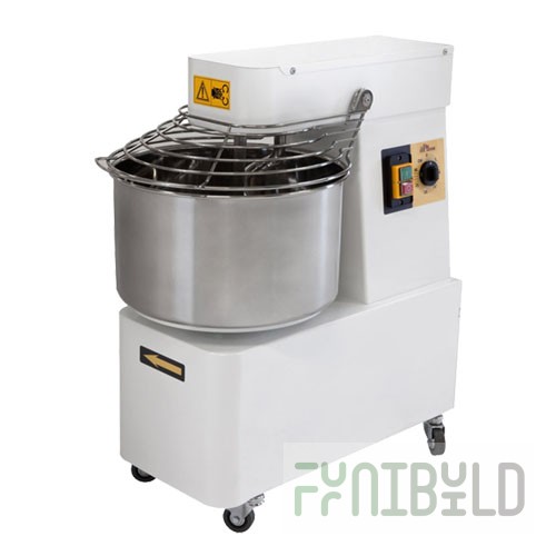 Spiral dough mixing machine ITPIZZA SK-20-2S 3F, (capacity 56 kg, 385x670x725 in, 1 kW, 380 V)