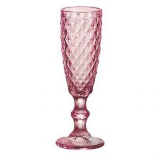 Champagne glass 140ml, art. SR05720LXINPURPLE, pack of 6 pcs.