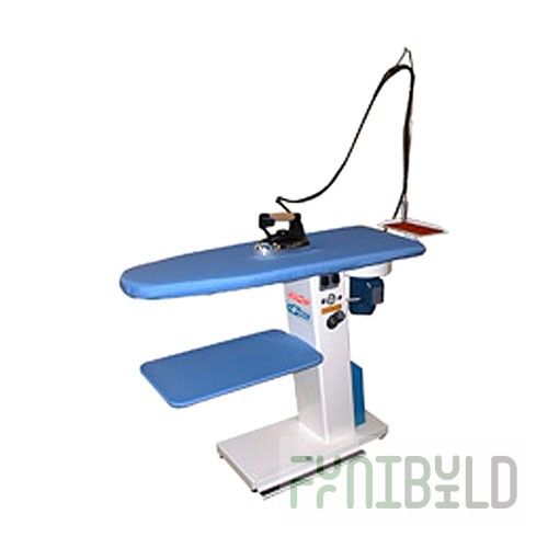 Ironing table with iron LGS 159.12 (1330x430x1640 (1300x580x1100)mm, 5l, 2.15kW, output 1, 75 kg/h, 220V, weight 45kg)