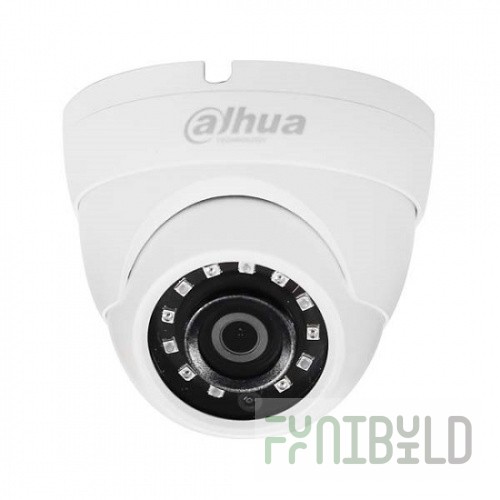 HDCVI Vandal-proof CCTV Camera Dahua DH-HAC-HDW1000MP-0280B-S3