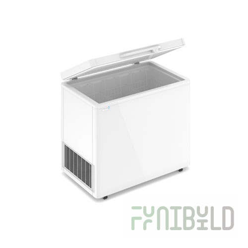 Chest freezer V=310l, F 350 S, -12..-25 C, 1000x600x840 in, solid lid (1 basket)