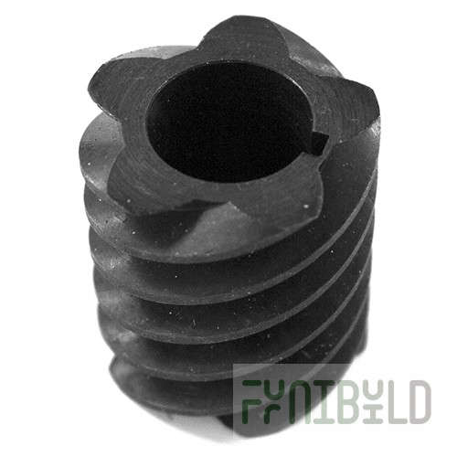 Worm shaft for whipping machine B20