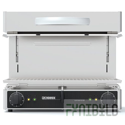 Grill SALAMANDER TECNOINOX SE60/4CB 216043(600x510x500 in, 4 kW, 380 V)