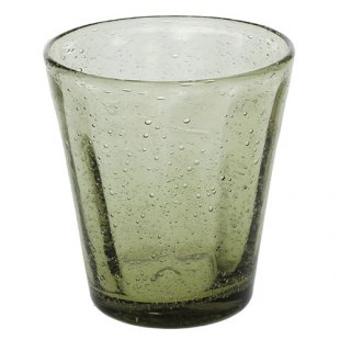 Glass 340ml color VERDE OLIVA, KOLORS, Tognana, art. KL557340031, in pack. 6 pcs.