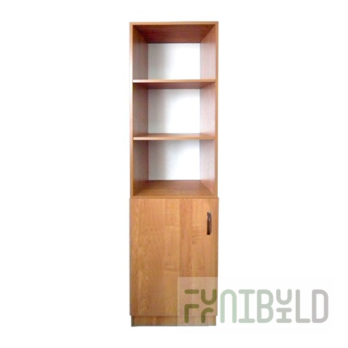 Cabinet for the staff room (semi-open narrow) 450x400x1900mm, art. ШПО-40 (ALDER)