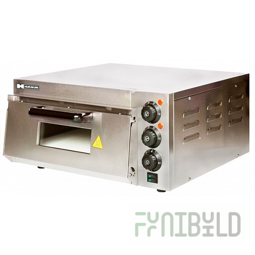 Pizza oven HURAKAN HKN-MD1 (560x570x280mm, 2kW, 220V)