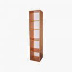 Narrow teacher's shelving unit 450x400x1900mm art. SP-40 (ALDER)