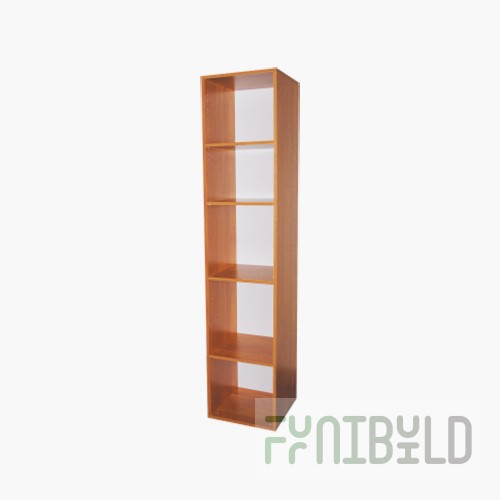 Narrow teacher's shelving unit 450x400x1900mm art. SP-40 (ALDER)
