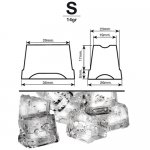Ice maker ICE TECH SS25A (350x475x590, cube) art. 21520 Ice maker ICE TECH SS25A (350x475x590, cube) art. 21520