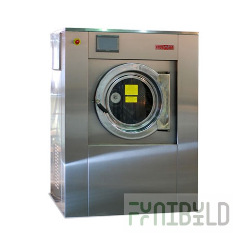 Washing machine VO-40P (button, painted steel) (1270 (1500) x 1290 (1450) x 1700 (1950) in, load 40 kg, 380 V, 37-42 (772) rpm, weight 930 (1035) kg)