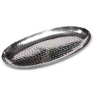 Oval dish, stainless steel tray 25.5x13cm PL ProffСuisine art.81241032