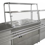 Retrofit kit with protective glass for the Lira-Profi 1500 dispensing line KDS-LP-1500