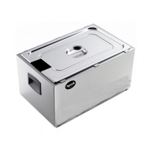 APACH bath for thermostat ASV2 (565x360x230 in, GN1/1, stainless steel with lid)