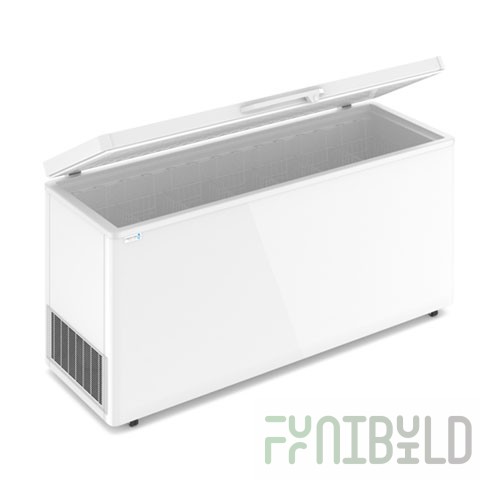 Chest freezer V=580l, F 700 S, -12..-25C, 1800x600x820 in, solid lid (3 baskets)