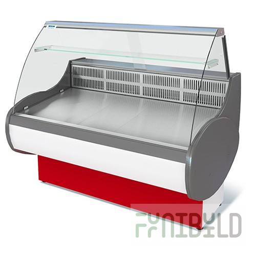 Medium-temperature display case 1780x970x1185mm, VHS-1.8