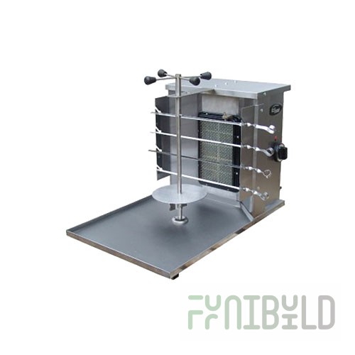 Gas shawarma F1ShMG (1 burner, 425x685x520mm)