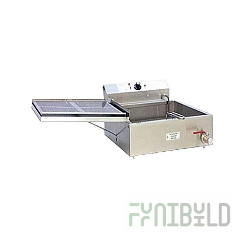 Electric deep fryer 1 capacity EF-12N (1010x560x260mm, deep fryer capacity 12l, 220V, 5kW, weight 14kg)