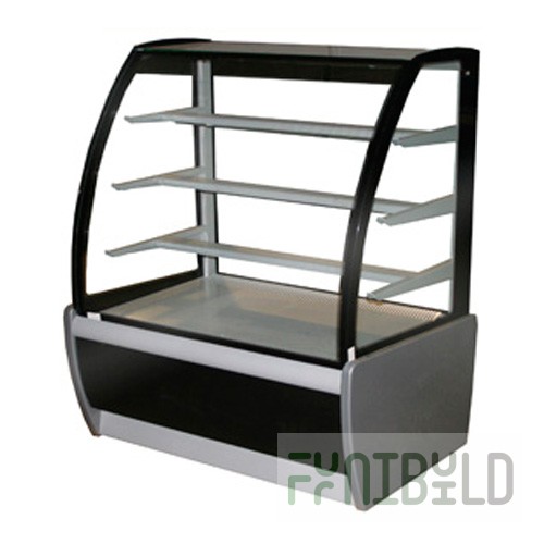 Showcase medium-temperature air conditioning 1300x700x1280mm, K70 VV 1.3-1 (VHSv - 1.3d Carboma Lux) Techno+0..+7C, 3 shelves