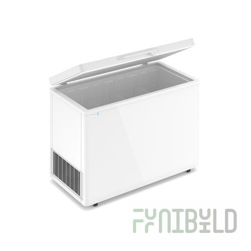 Chest freezer V=380l, F 400 S, -12...-25C, 1200x600x840mm, solid lid (2 baskets)