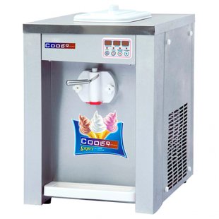 Soft ice cream freezer COOLEQ IF-1 (440x750x850, 16 kg/hour, 3.5 l, stainless steel, 1.5 kW, 220 V)