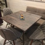 Tabletop SHT-TT 80/80 MDF (rosewood) 800x800x22 in