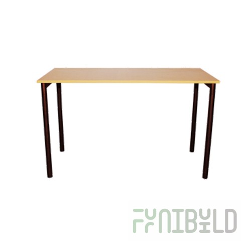 Dining table 4-seater square (tabletop covering plastic) 800x800x700mm art. K-4 (BEEK)