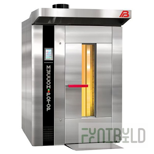 Rotary oven gas/liquid fuel.