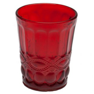 Glass 265ml ROSSO, SOLANGE Tognana, art. A9557260022, in pack. 6 pcs.